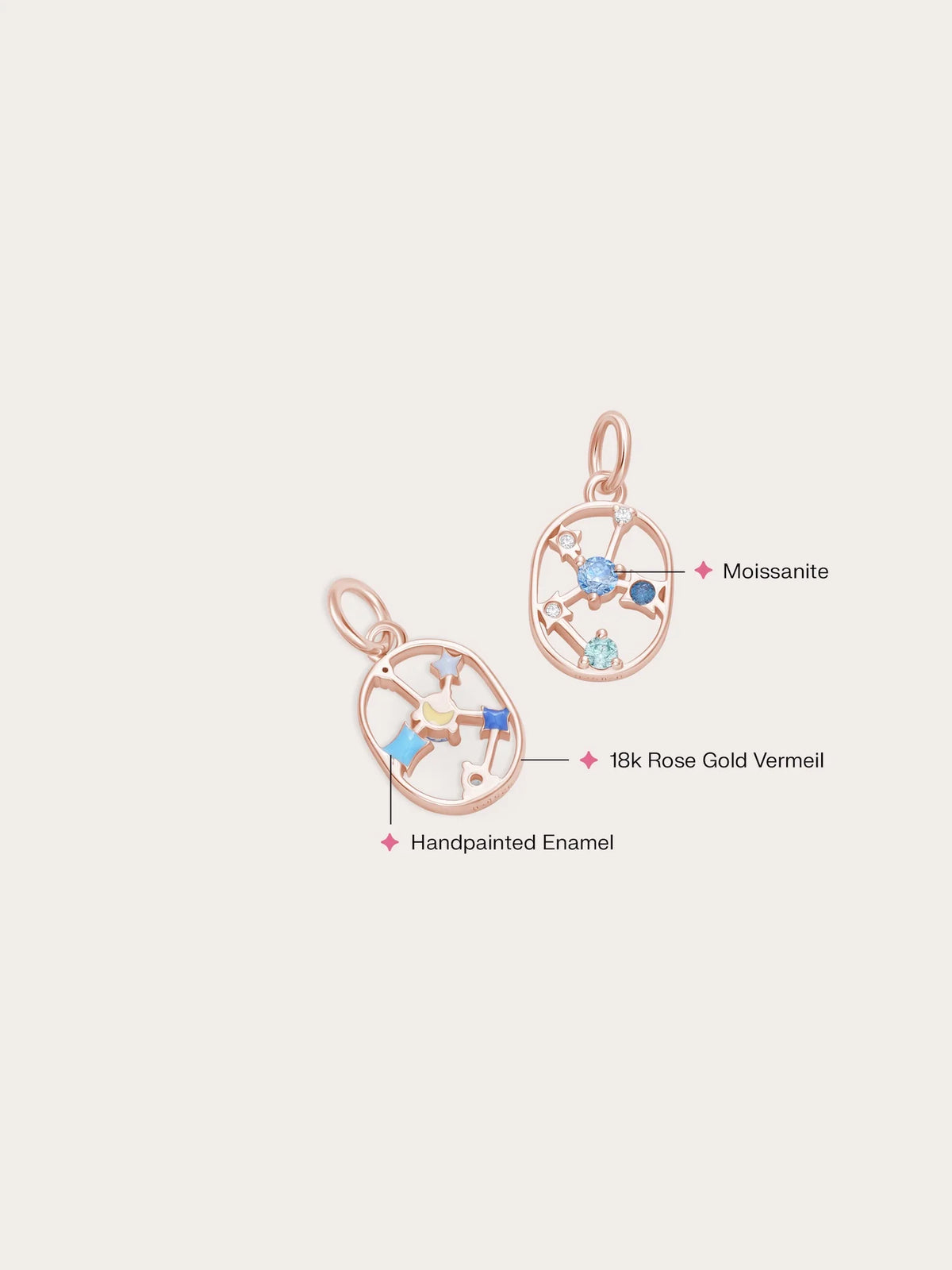 Sagittarius Charm - Zodiac Sign Jewelry