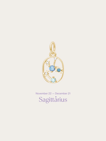 Sagittarius Charm - Zodiac Sign Jewelry