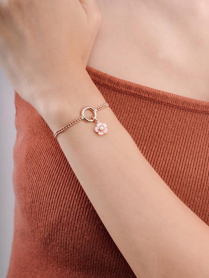Sakura Charm 18K Rose Gold (9) – Mondays Made Flower & Birthstone Jewelry Singapore