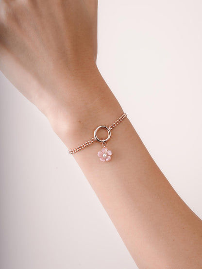 Sakura Charm 18K Rose Gold (8) – Mondays Made Flower & Birthstone Jewelry Singapore