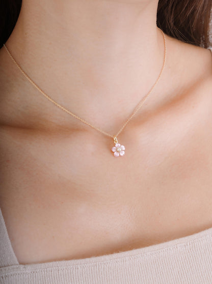 Sakura Charm 18K Gold (8) – Mondays Made Flower & Birthstone Jewelry Singapore