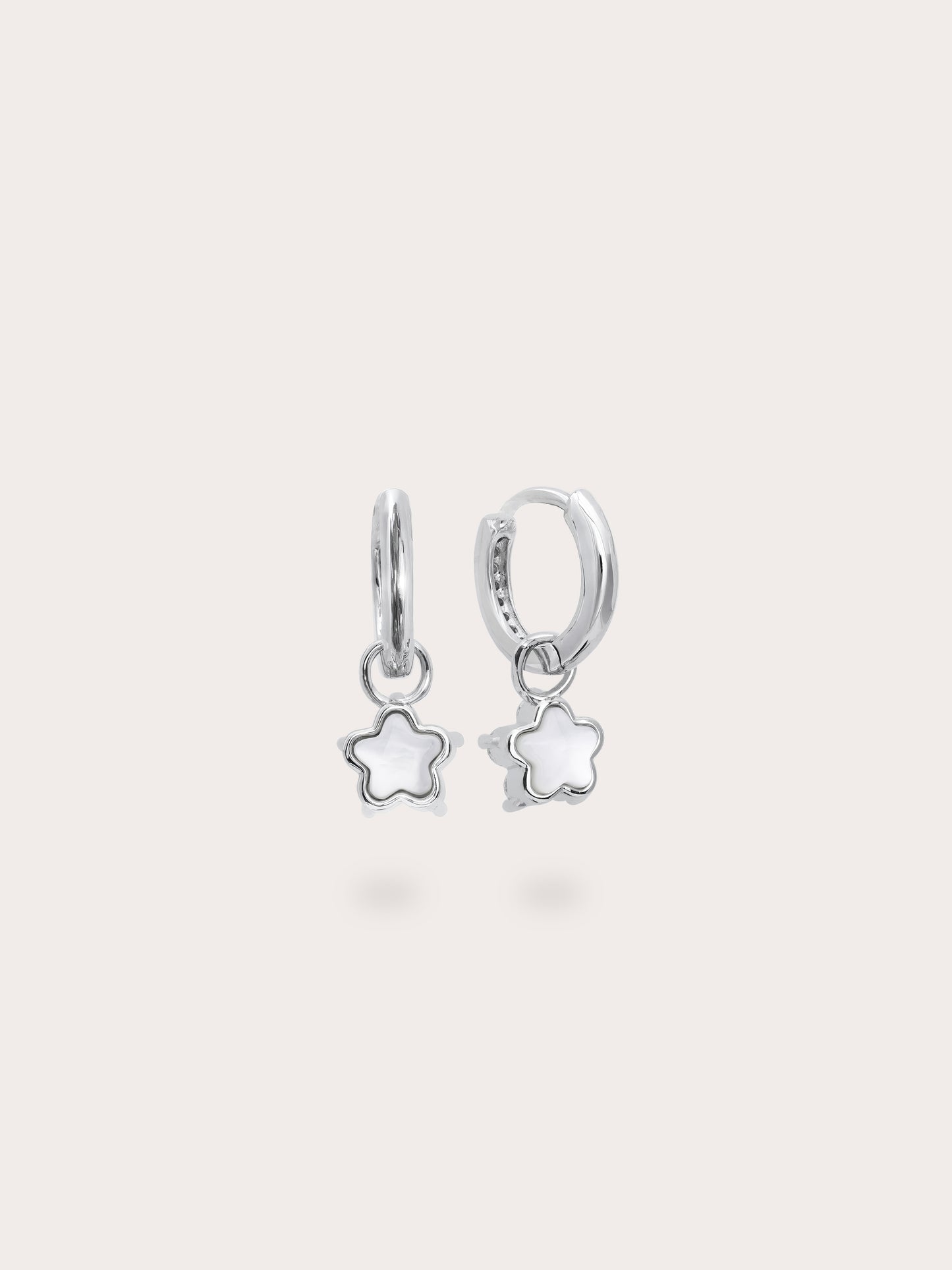 [Preorder] Sakura Huggie Earrings - Reversible