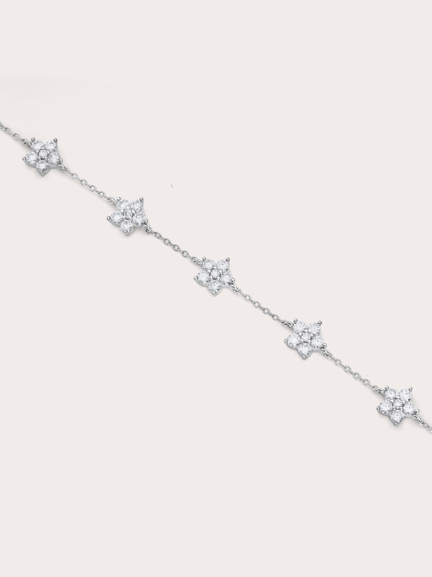 Sakura Moissanite Bracelet