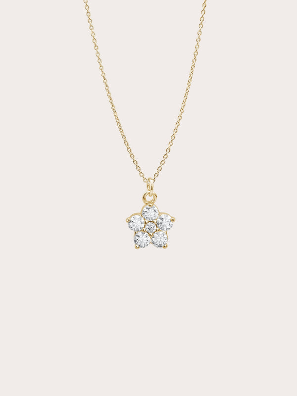 Sakura Necklace Reversible Mois 18K Gold (2) – Mondays Made Flower & Birthstone Jewelry Singapore