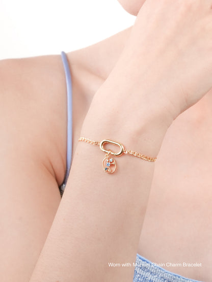 Scorpio Charm Zodiac Charm Jewelry 18K Gold Worn With (2) – Mondays Made Flower & Birthstone Jewelry Singapore