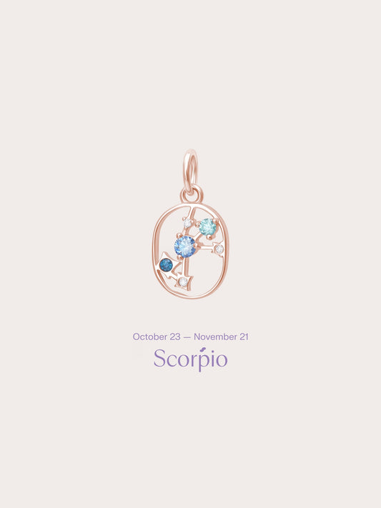 Scorpio Charm - Zodiac Sign Jewelry