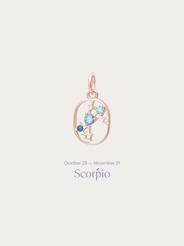Scorpio Charm - Zodiac Sign Jewelry