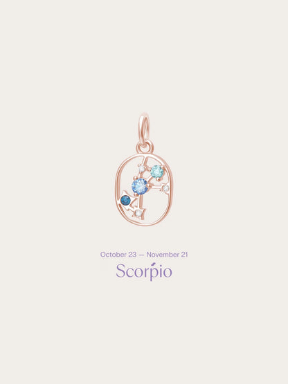 Scorpio Charm - Zodiac Sign Jewelry