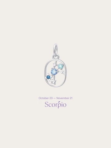 Scorpio Charm - Zodiac Sign Jewelry