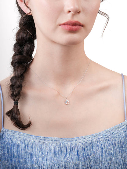 Scorpio Necklace Zodiac Jewelry S925 Silver Rhodium (2) – Mondays Made Flower & Birthstone Jewelry Singapore