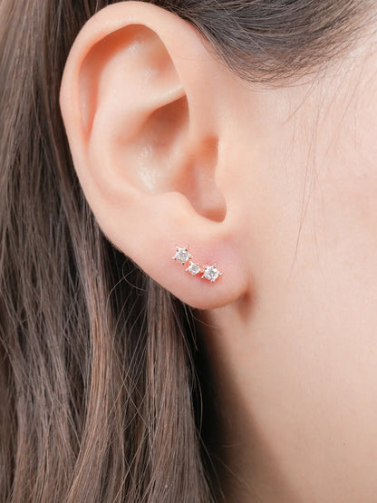 Shooting Star Flatback Earring