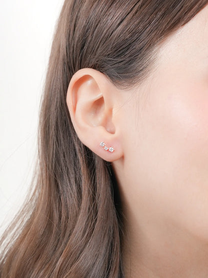 Shooting Star Flatback Earring