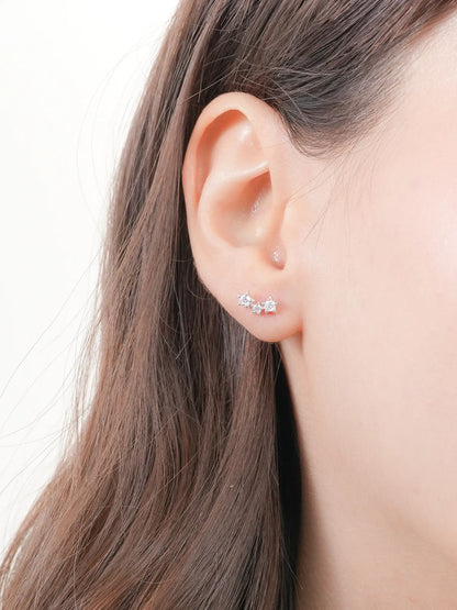 Shooting Star Flatback Earring
