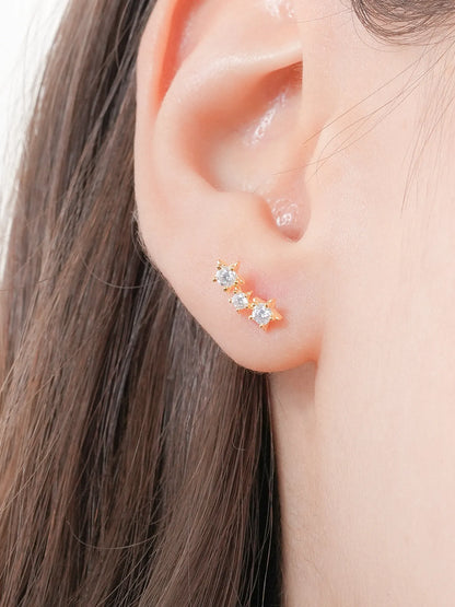 Shooting Star Flatback Earring