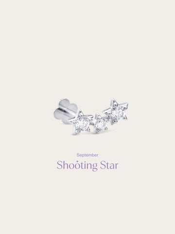 Shooting Star Flatback Earring