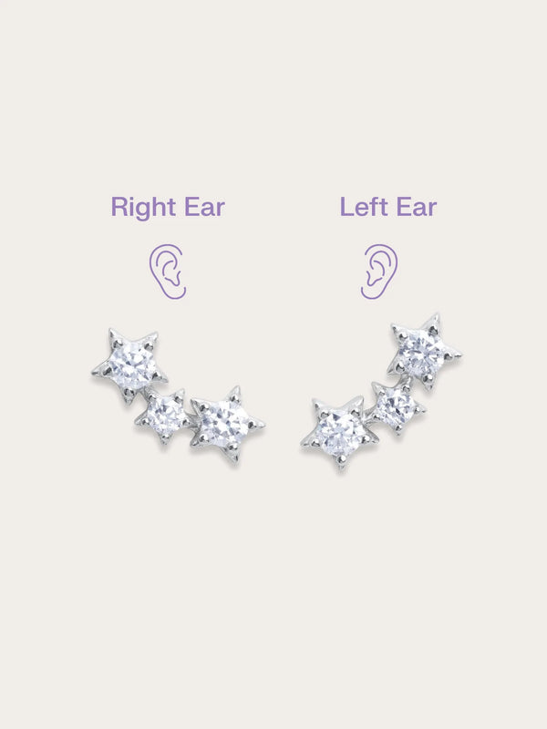 Shooting Star Flatback Earring