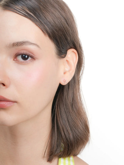 Snowflake Flatback Earring