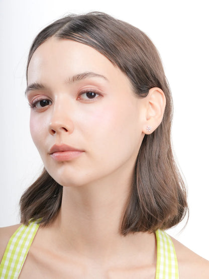 Snowflake Flatback Earring