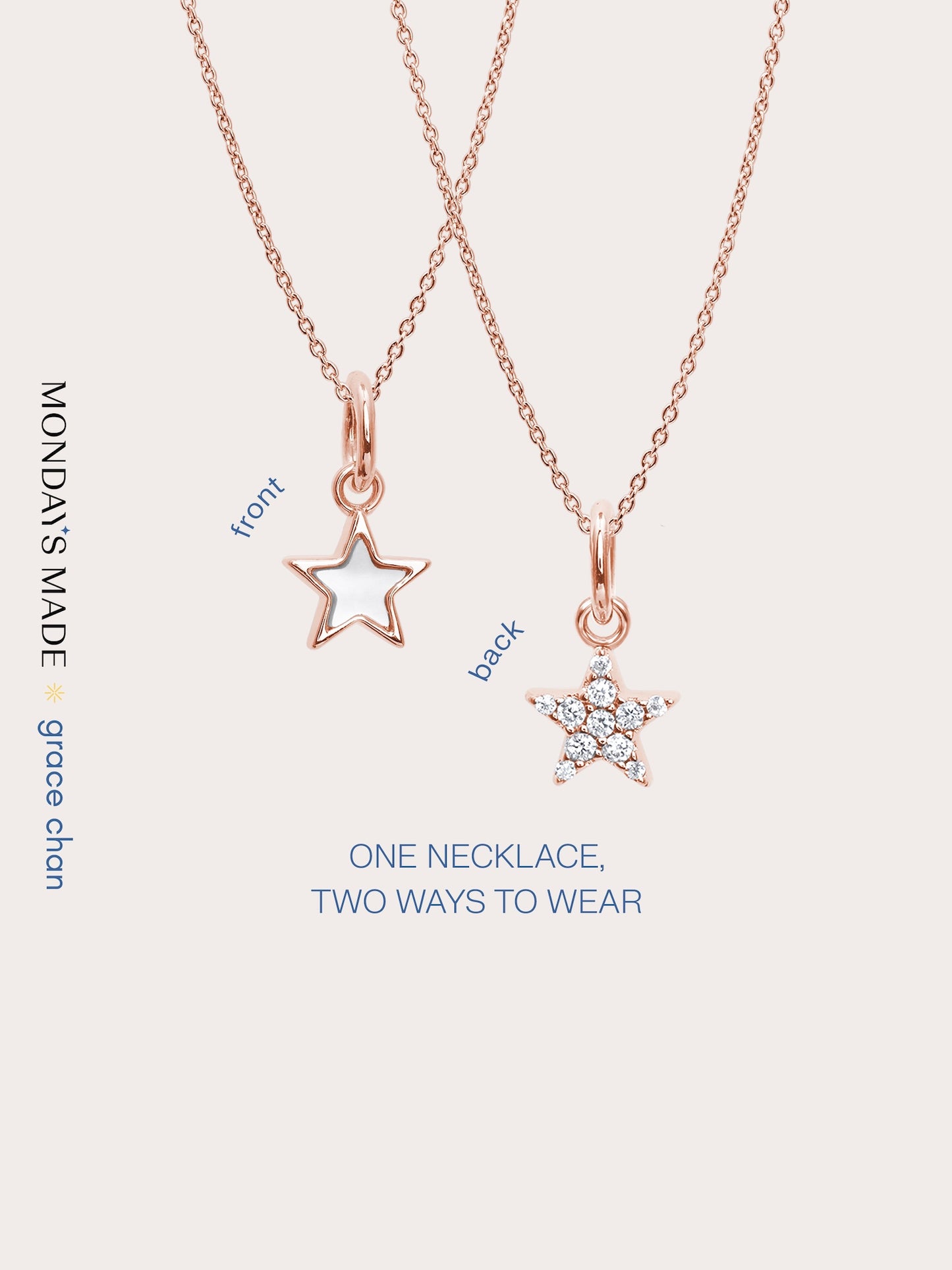 Star Necklace - Reversible
