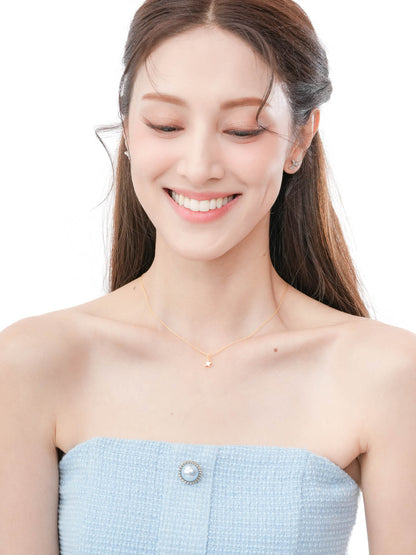 Star Necklace Reversible 18K Gold (2) – Mondays Made Flower & Birthstone Jewelry Singapore