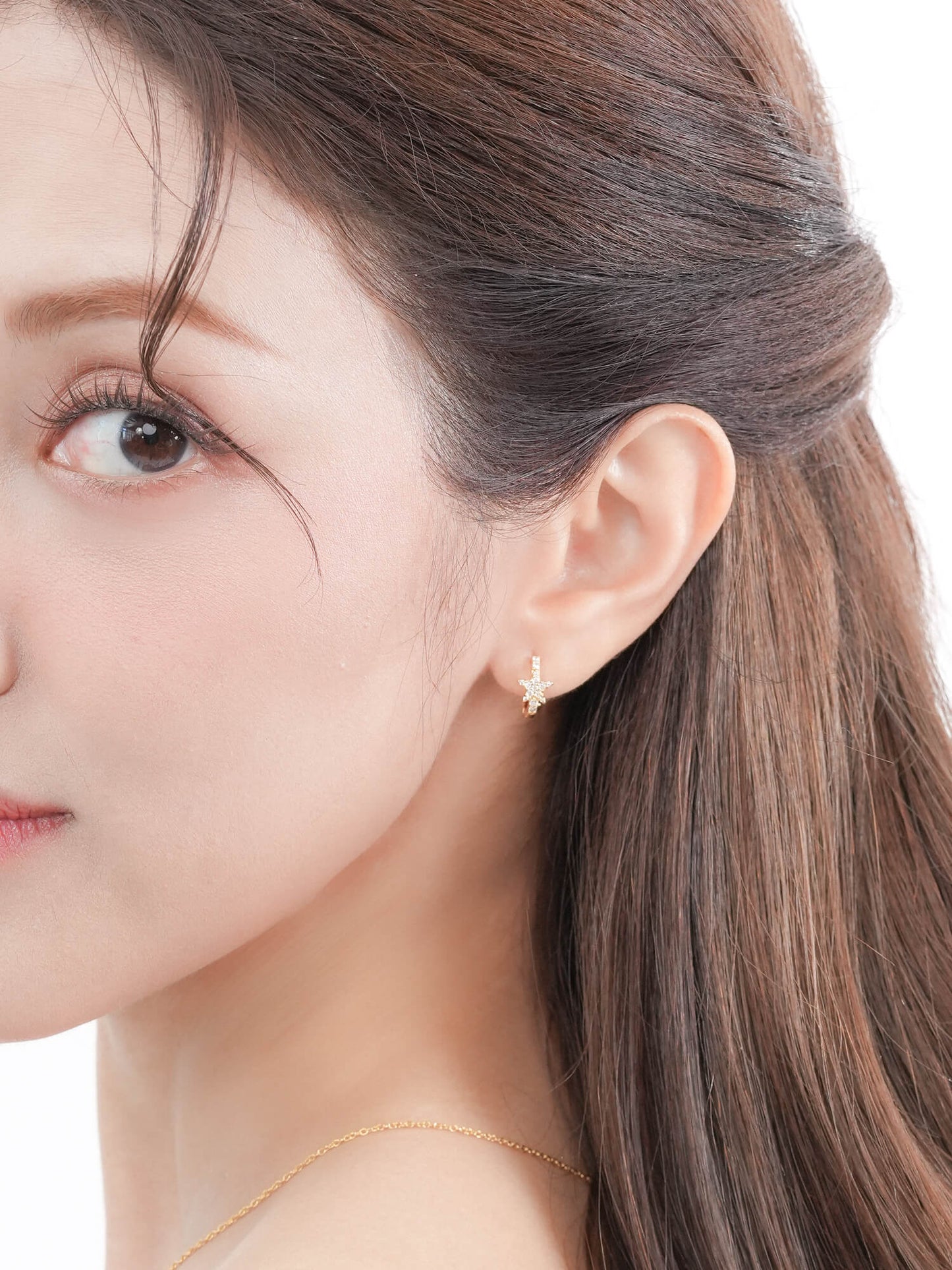 Starlight Huggie Earrings - Reversible