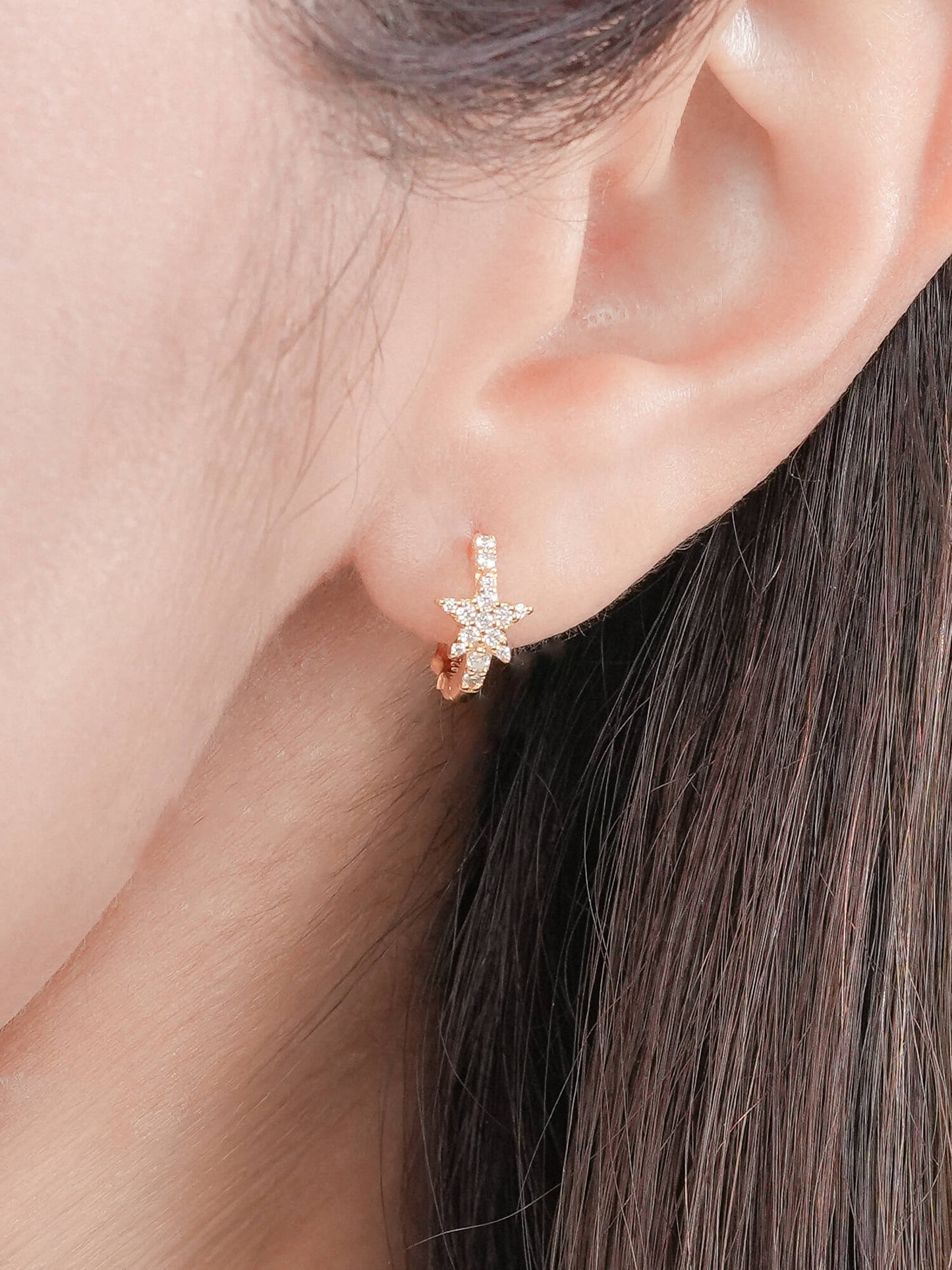 Starlight Huggie Earrings - Reversible