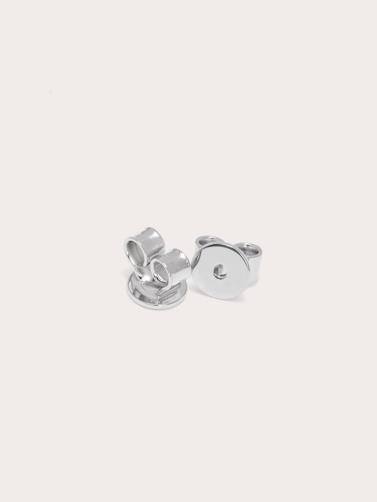 Stud Backing S925 Silver Rhodium – Mondays Made Flower & Birthstone Jewelry Singapore