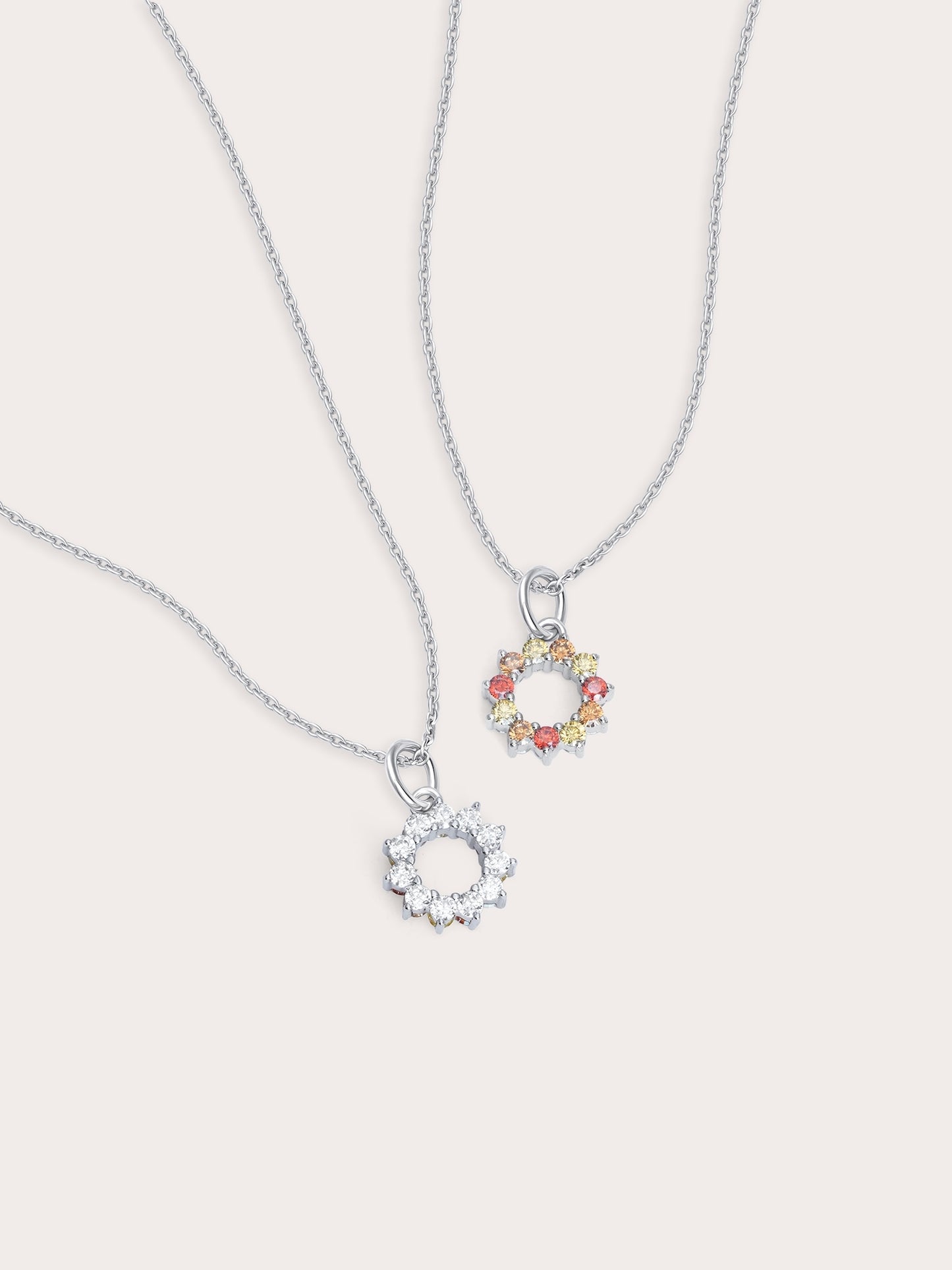 Sun Necklace - Reversible