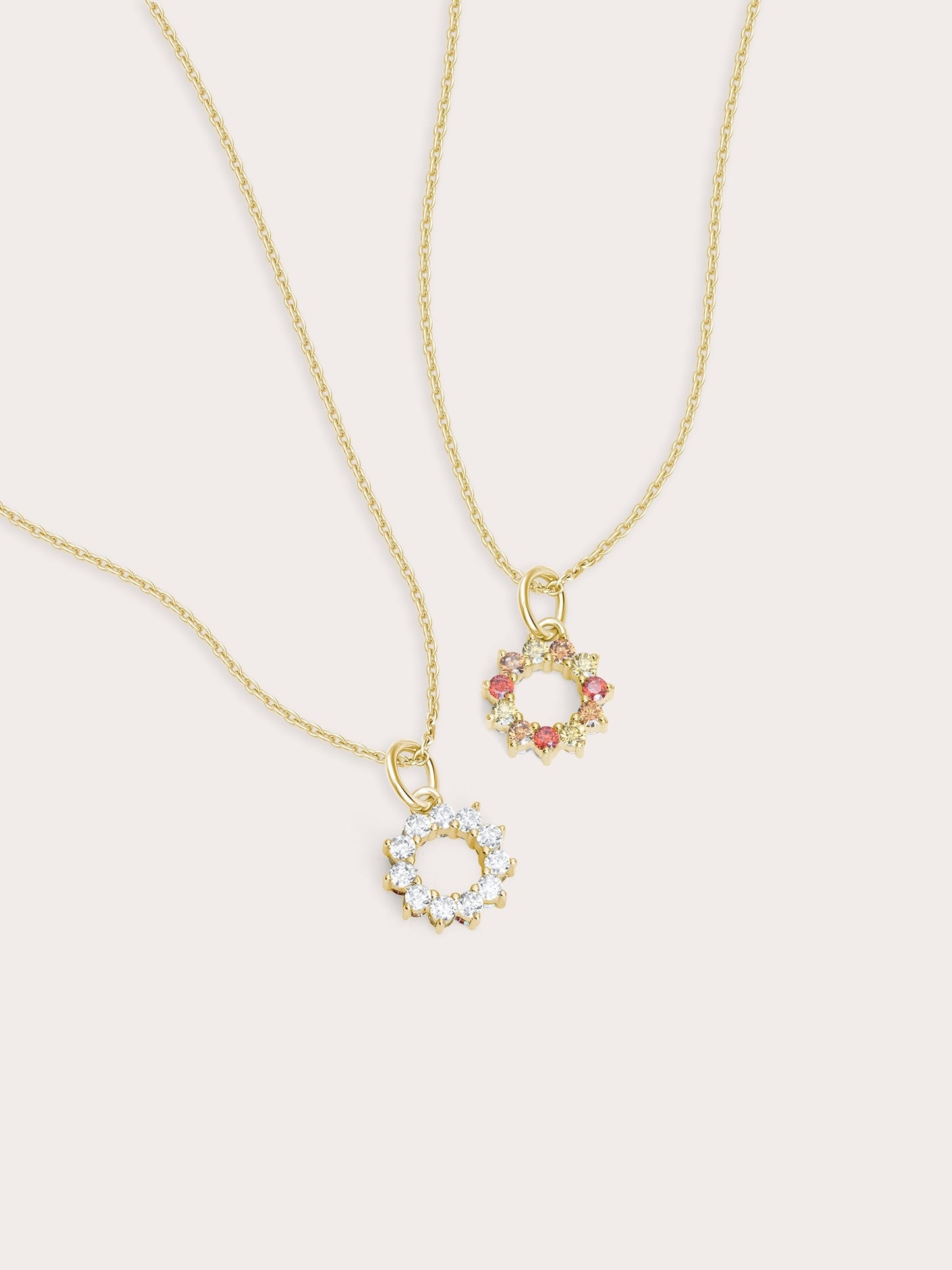 Sun Necklace - Reversible