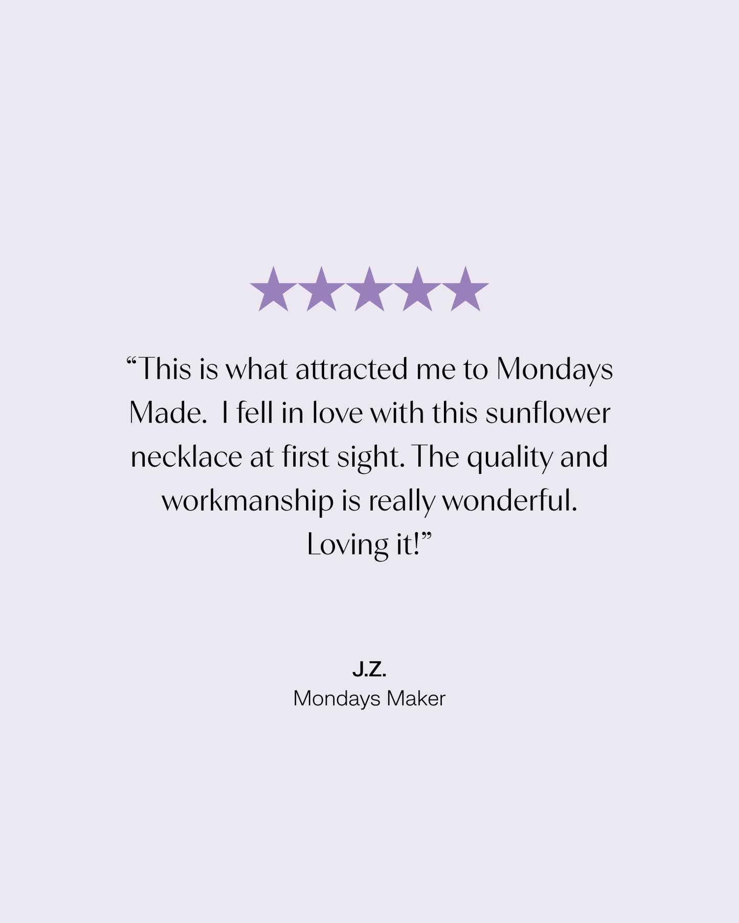 Carved Sunflower Necklace