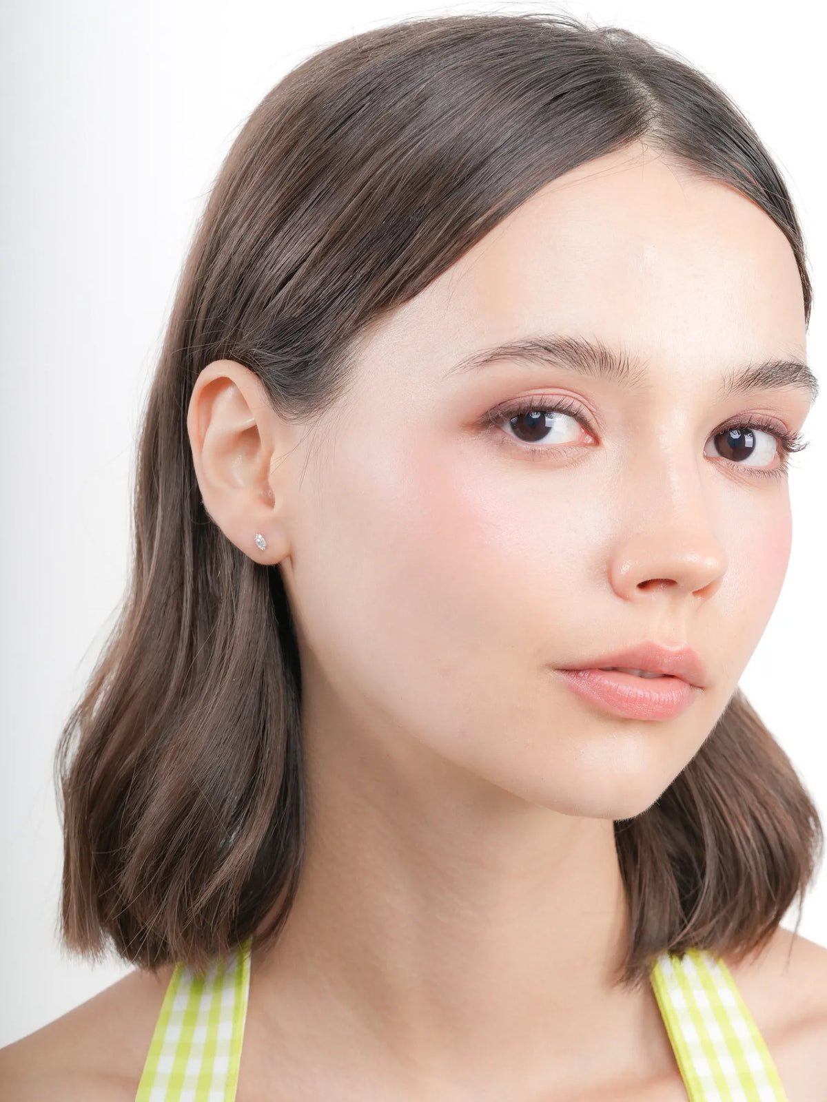 Sunray Marquise Flatback Earring