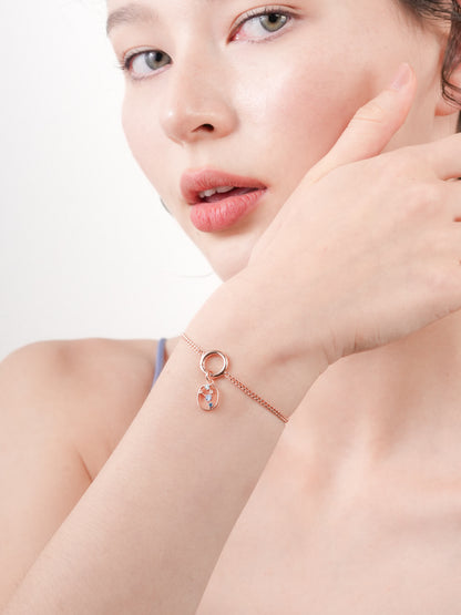Taurus Charm Zodiac Charm Jewelry 18K Rose Gold (1) – Mondays Made Flower & Birthstone Jewelry Singapore