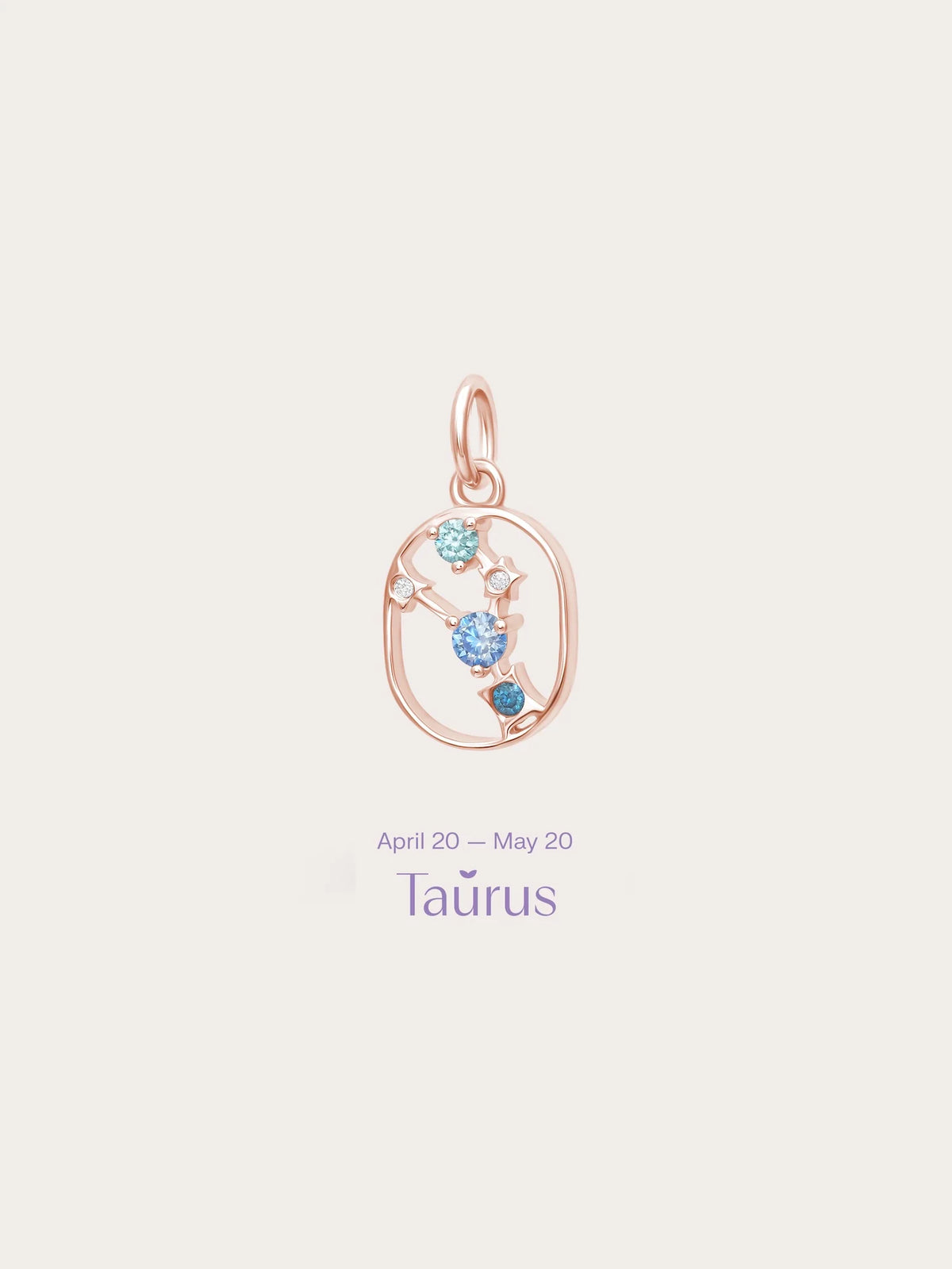 Taurus Charm - Zodiac Sign Jewelry