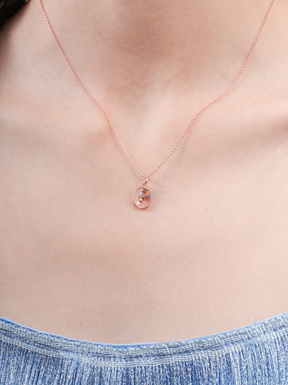 Taurus Necklace Zodiac Jewelry 18K Rose Gold (3) – Mondays Made Flower & Birthstone Jewelry Singapore