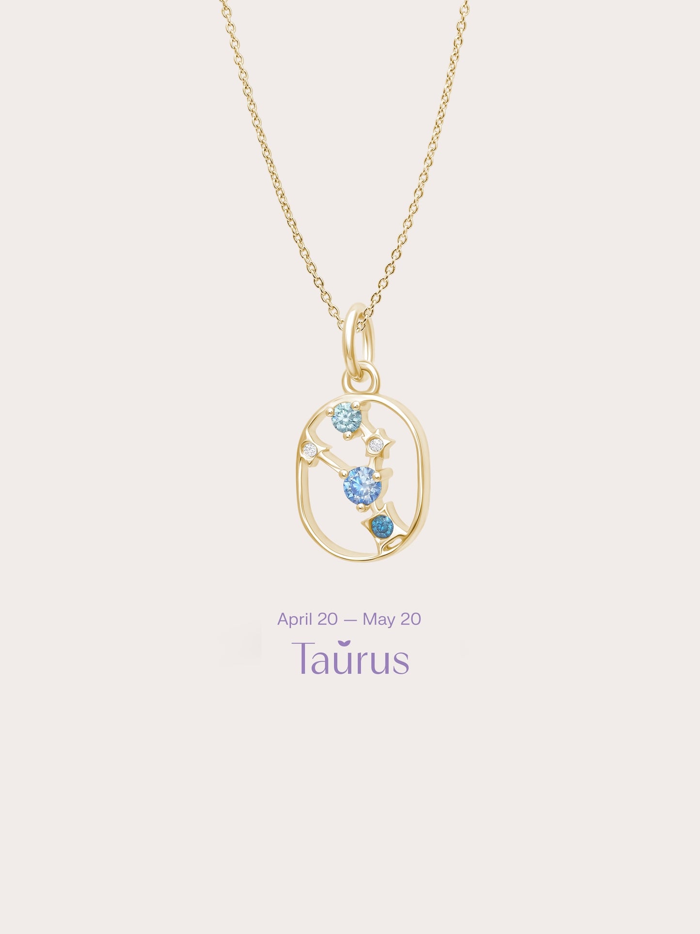 Taurus Necklace - Zodiac Sign Jewelry