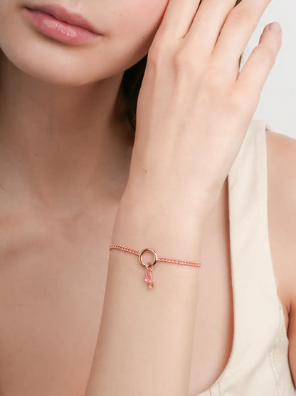 Tulip Charm 18K Rose Gold (2) – Mondays Made Flower & Birthstone Jewelry Singapore