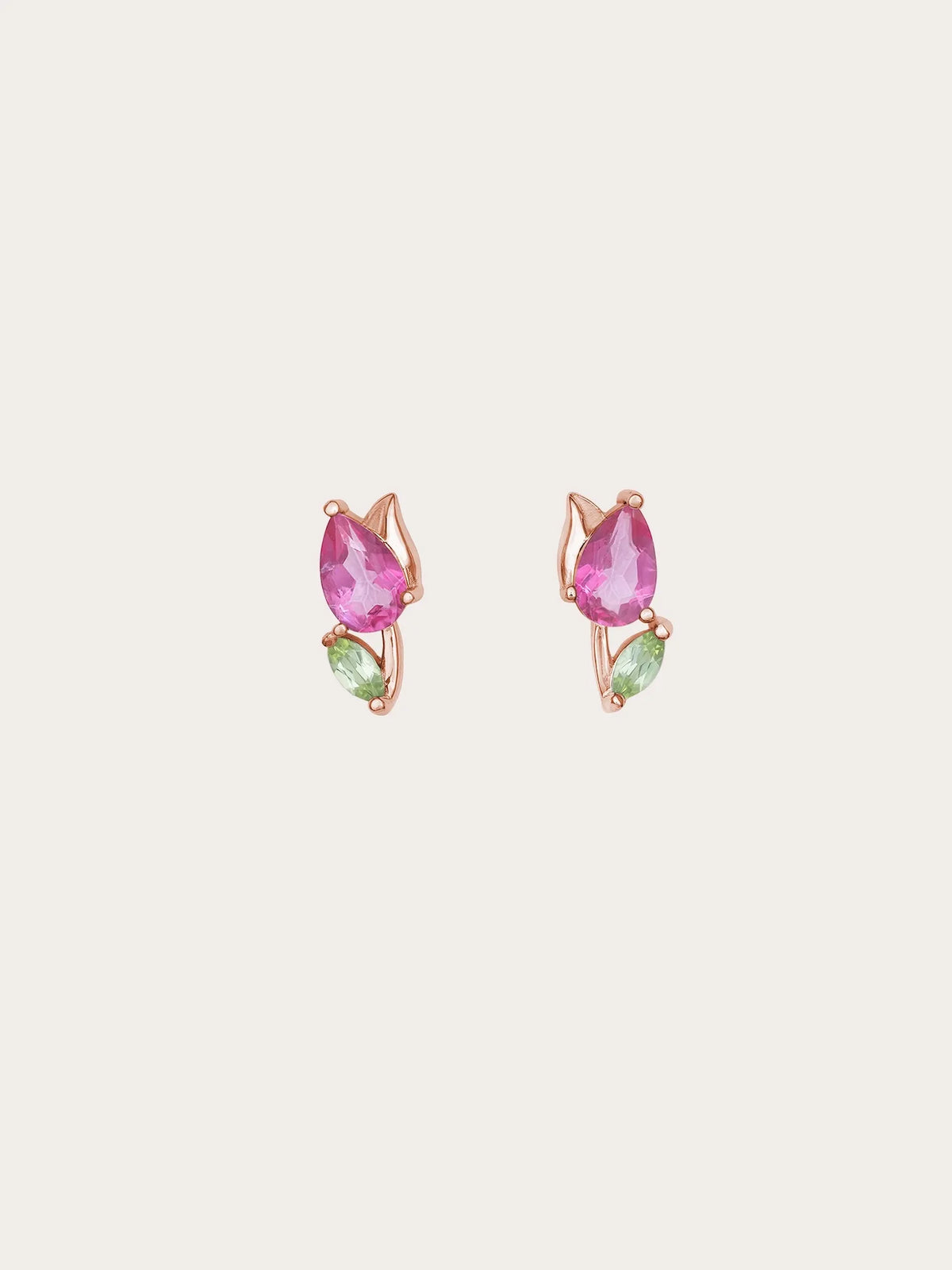 Tulip Necklace and Earrings Set
