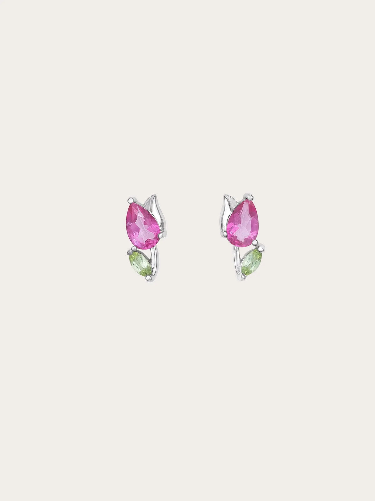 Tulip Necklace and Earrings Set