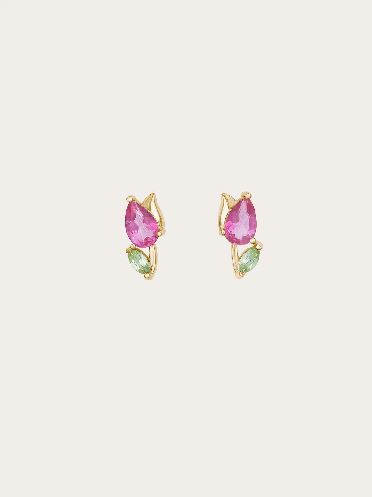 Tulip Necklace and Earrings Set