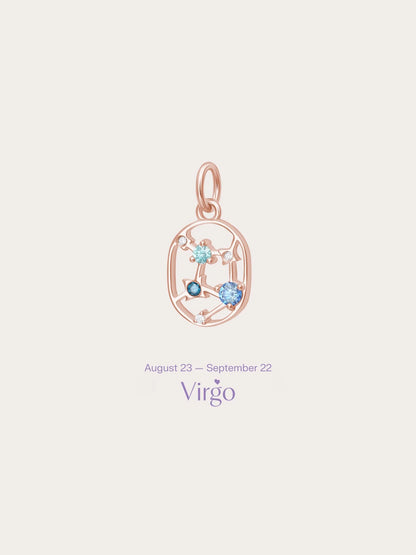 Virgo Charm - Zodiac Sign Jewelry