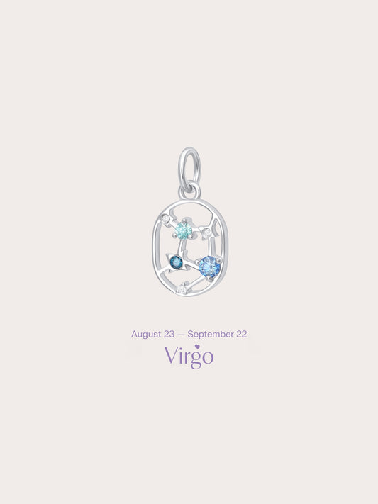 Virgo Charm - Zodiac Sign Jewelry
