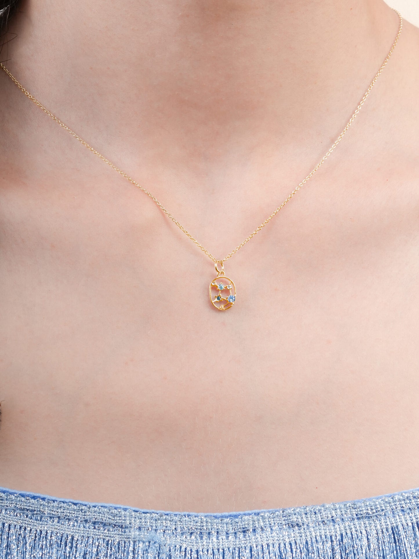 Virgo Necklace - Zodiac Sign Jewelry