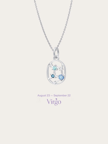 Virgo Necklace - Zodiac Sign Jewelry