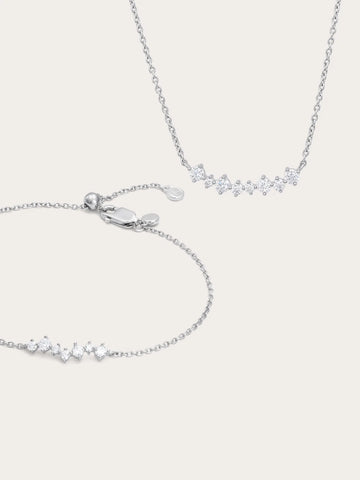 Wishing Arc Necklace and Bracelet Set