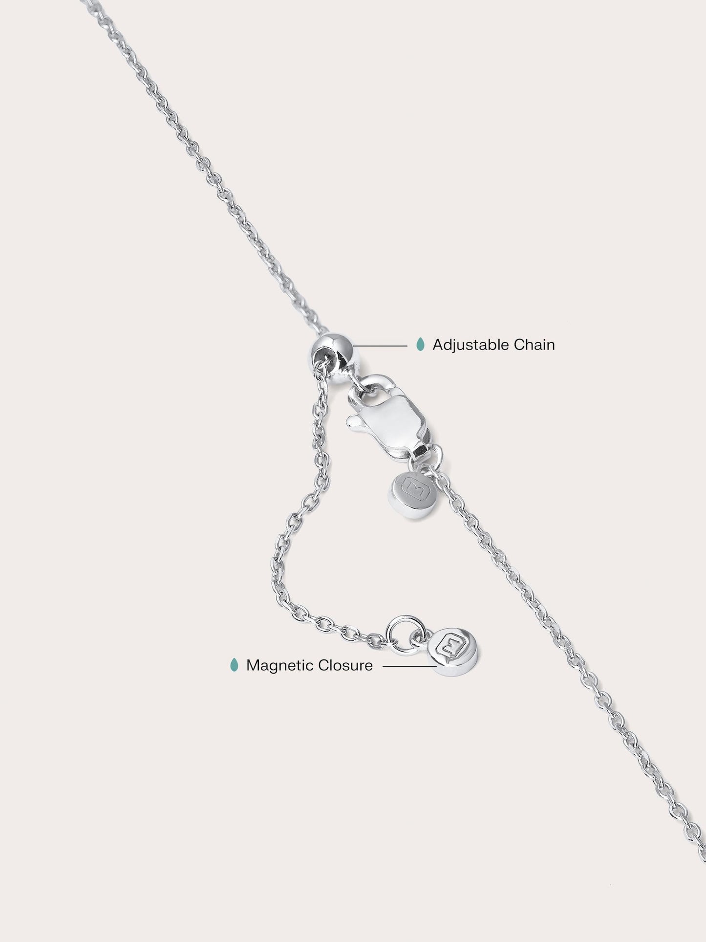 Wishing Arc Moissanite Necklace