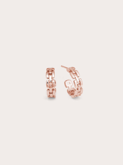 Classic Watch Chain 18K Rose Gold – Mondays Made Flower & Birthstone Jewelry Singapore