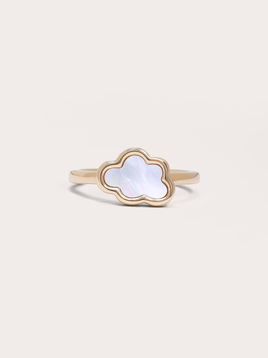 Cloud Ring 18K Gold (1) – Mondays Made Flower & Birthstone Jewelry Singapore