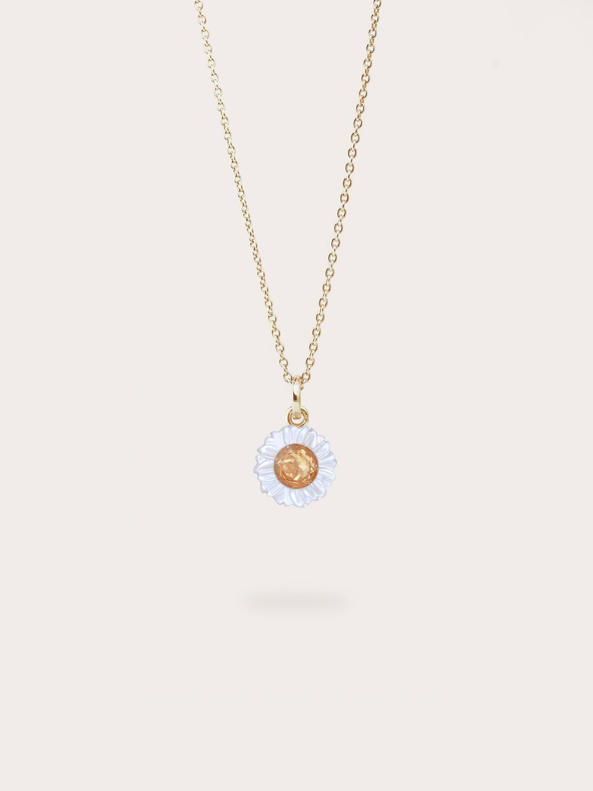 Daisy Necklace 18K Gold (1) – Mondays Made Flower & Birthstone Jewelry Singapore