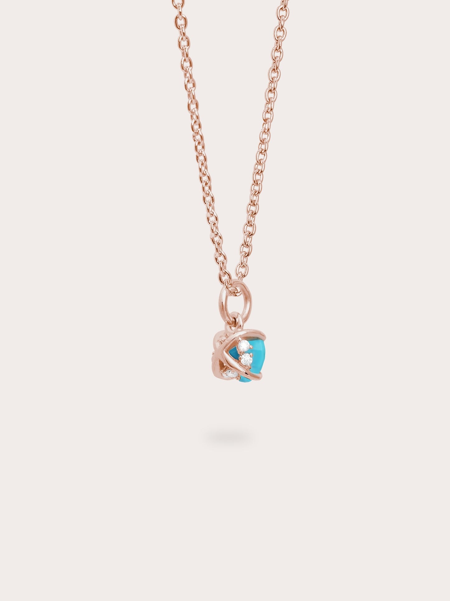 December Birthstone Necklace - Turquoise