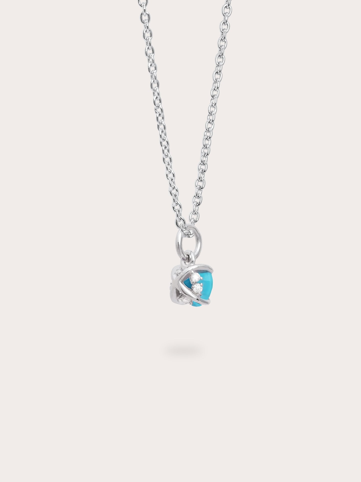 December Birthstone Necklace - Turquoise